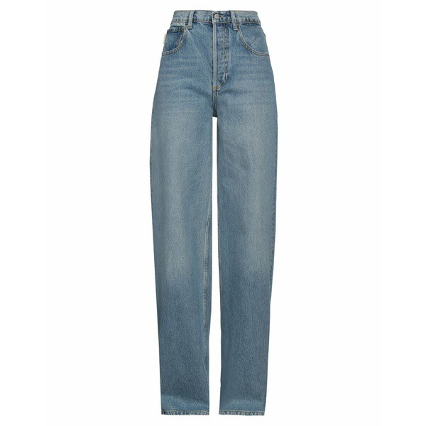 ボーイッシュ レディース デニムパンツ ボトムス Denim pants Blueの