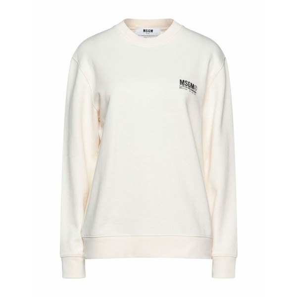 エムエスジイエム レディース パーカー・スウェットシャツ アウター Sweatshirts Ivory｜au PAY マーケット