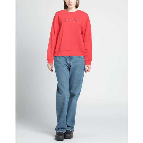 デパートメントファイブ レディース パーカー・スウェットシャツ アウター Sweatshirts Tomato red｜au PAY マーケット