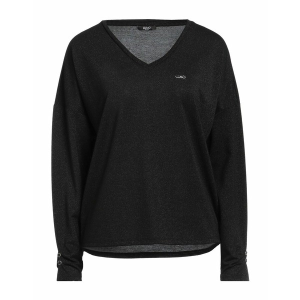 リュージョー レディース ニット&セーター アウター Sweaters Blackの