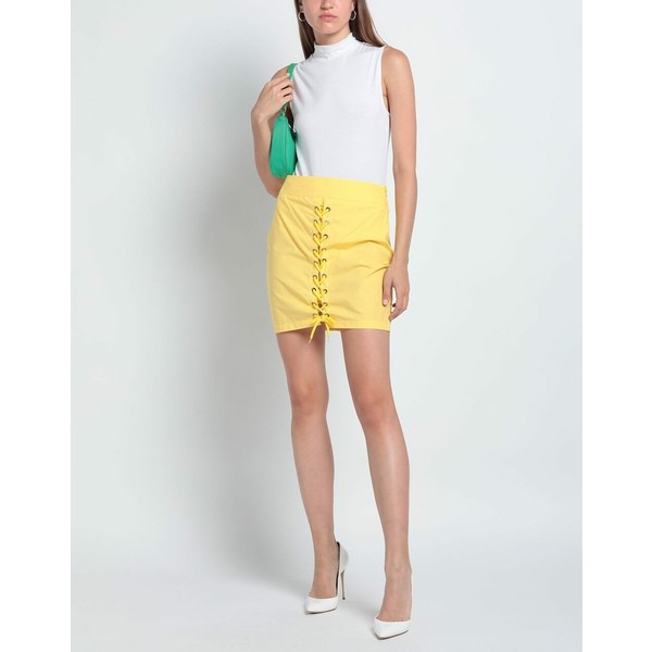 マークエリス レディース スカート ボトムス Mini skirts Yellowの通販