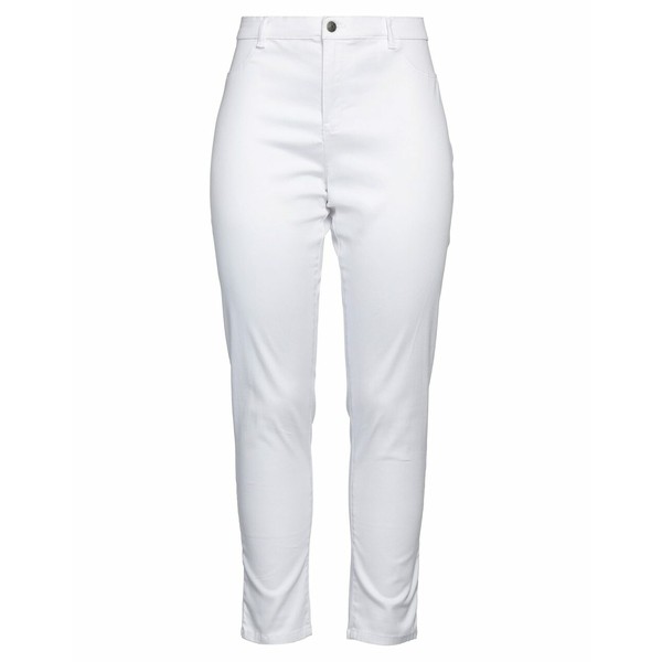 ナフ ナフ レディース デニムパンツ ボトムス Denim pants White