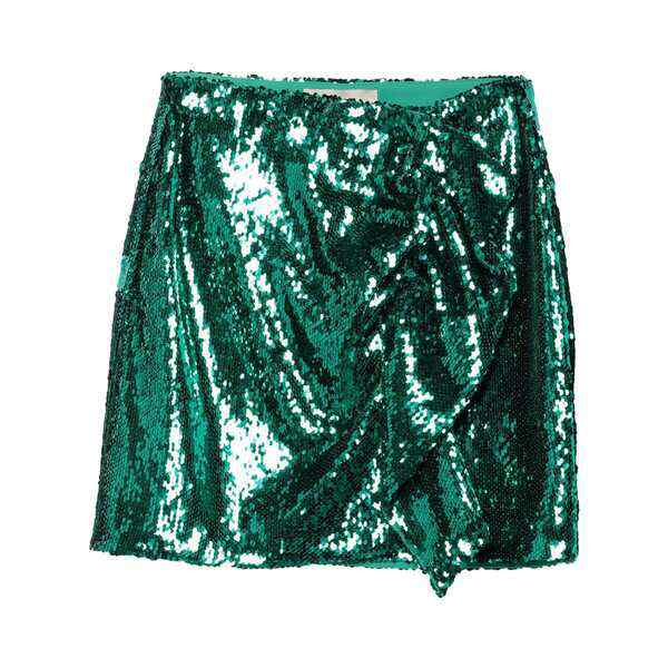 ピンコ レディース スカート ボトムス Midi skirts Emerald green