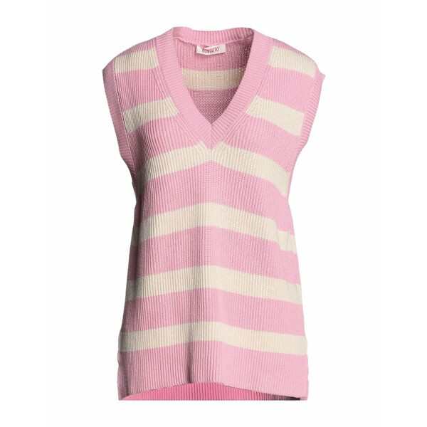 コンタット レディース ニット&セーター アウター Sweaters Pinkの通販