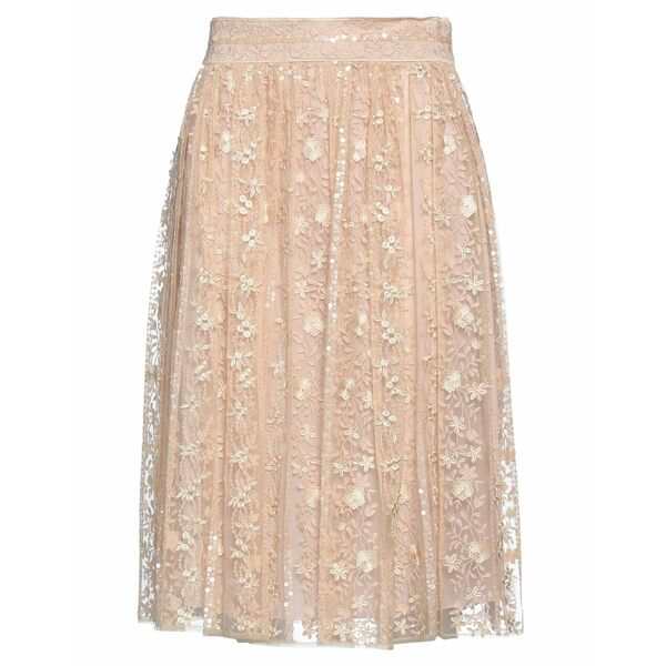 ブルマリン レディース スカート ボトムス Midi skirts Beige