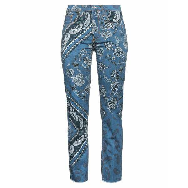 リュージョー レディース デニムパンツ ボトムス Denim pants Blueの