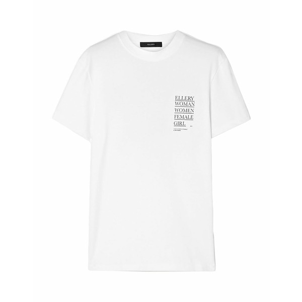 エラリー レディース Tシャツ トップス T-shirts Whiteの通販はau PAY