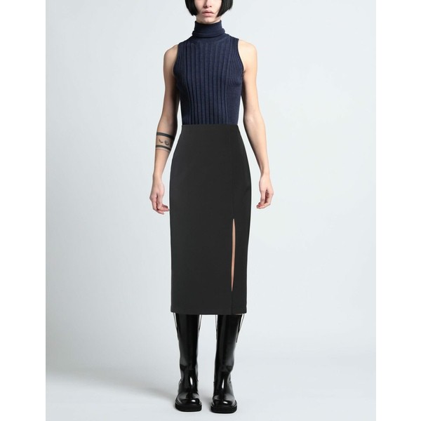 パトリツィア ペペ レディース スカート ボトムス Midi skirts Blackの