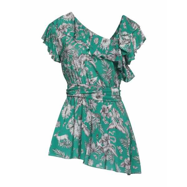 PINKO ピンコ シャツ トップス レディース Blouses Deep jade-