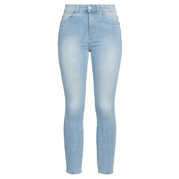 ガレパリ レディース デニムパンツ ボトムス Denim pants Light blueの