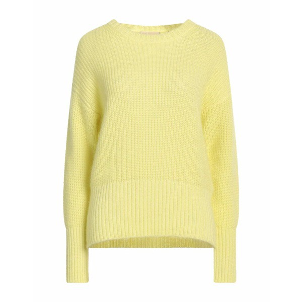 １２０％リノ レディース ニット&セーター アウター Sweaters Yellowの