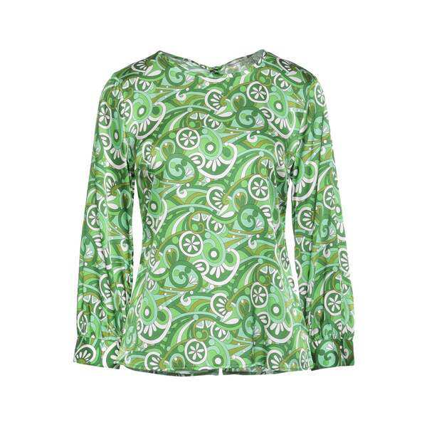 カミセッタスノーブ レディース シャツ トップス Blouses Greenの通販