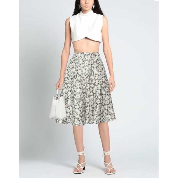 アスペジ レディース スカート ボトムス Midi skirts Ivoryの通販はau