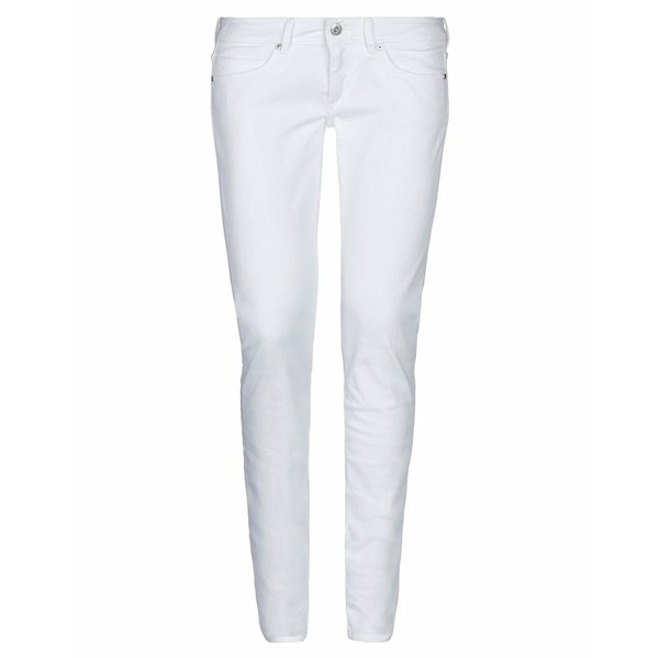 ペペジーンズ レディース デニムパンツ ボトムス Denim pants Whiteの