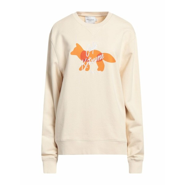 メゾン キツネ レディース パーカー・スウェットシャツ アウター Sweatshirts Beige｜au PAY マーケット