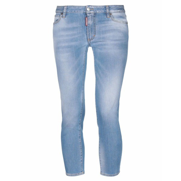 ディースクエアード レディース デニムパンツ ボトムス Denim cropped Blueの通販は