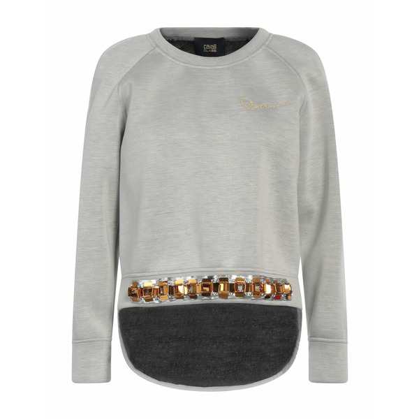 カヴァリ クラス/ロベルト・カバリ レディース Tシャツ トップス T-shirts Light greyの通販は