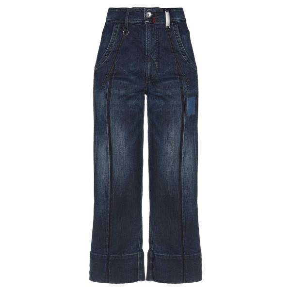 ハイ レディース デニムパンツ ボトムス Denim pants Blueの通販はau