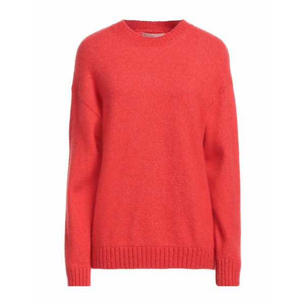 ラネウス レディース ニット&セーター アウター Sweaters Tomato redの