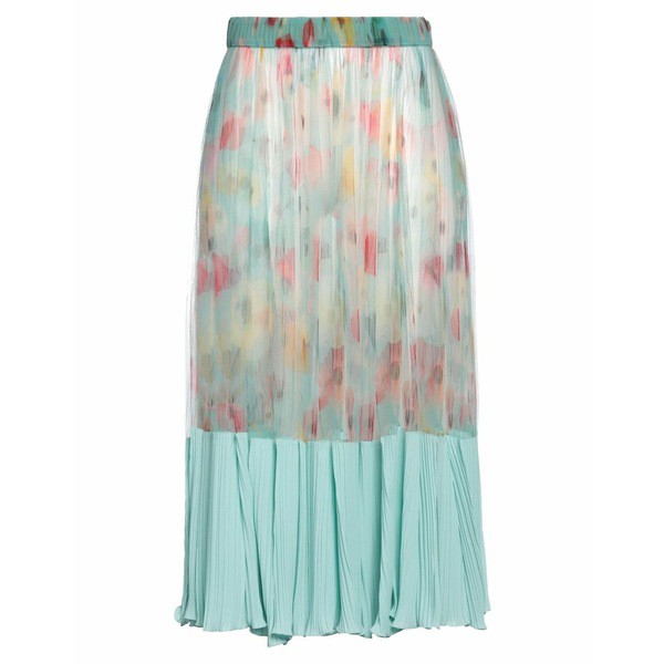 エリザベスフランキ レディース スカート ボトムス Midi skirts Turquoise