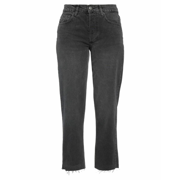 ボーイッシュ レディース デニムパンツ ボトムス Denim pants Blackの