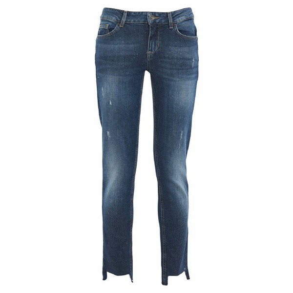 リュージョー レディース デニムパンツ ボトムス Denim pants Blueの