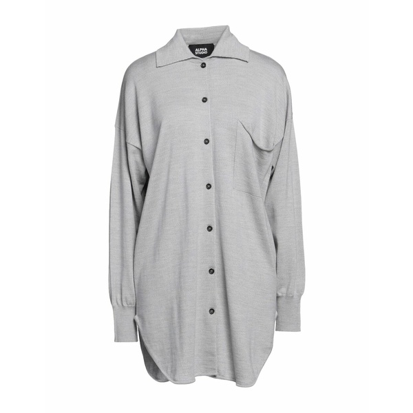 ALPHA STUDIO 売れ筋商品|||アルファス テューディオ Tシャツ トップス レディース Tops Grey ALPHA STUDIO アルファス テューディオ Tシャツ トップス