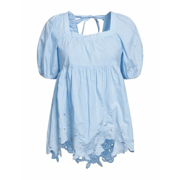 ブルーガール レディース シャツ トップス Blouses Sky blueの通販はau