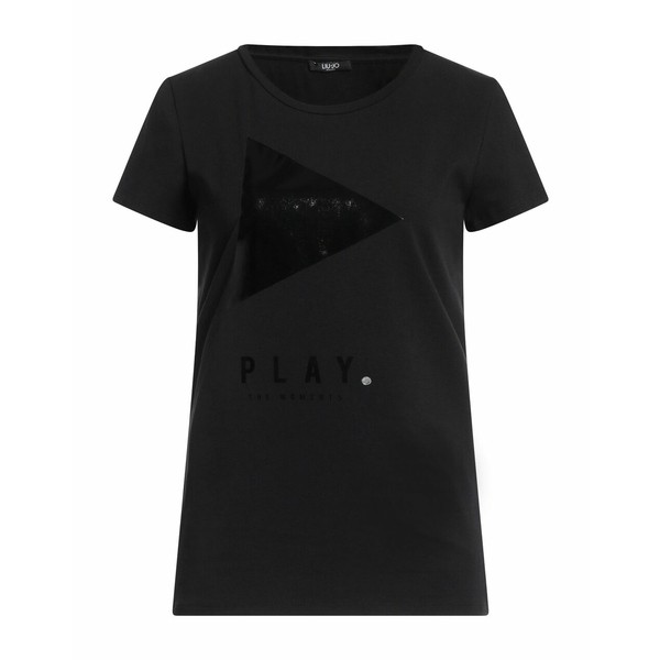 リュージョー レディース Tシャツ トップス T-shirts Blackの通販はau