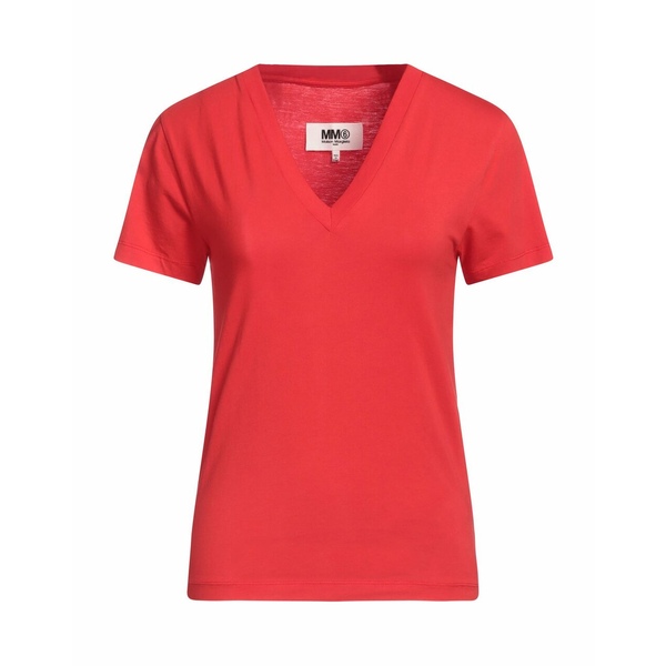 マルタンマルジェラ レディース Tシャツ トップス T-shirts Redの通販は