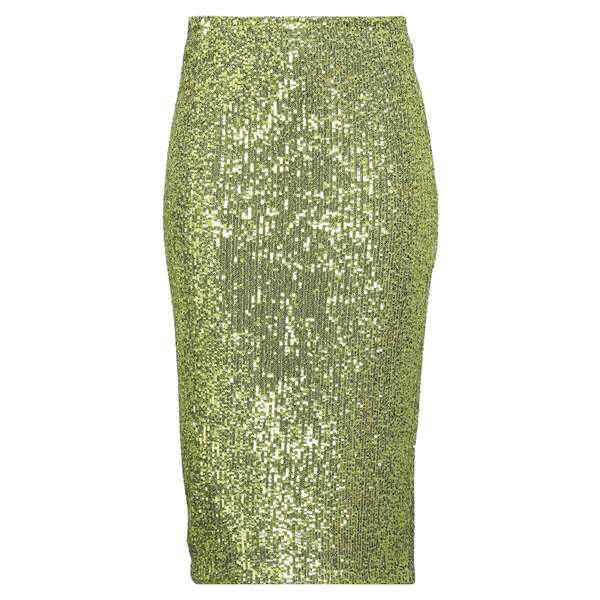 ブランドユニーク レディース スカート ボトムス Midi skirts Acid green