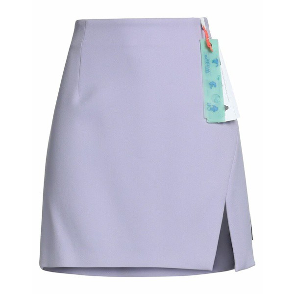 オフホワイト レディース スカート ボトムス Mini skirts Lilac