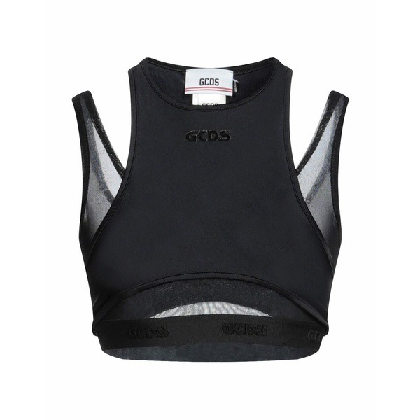 GCDS ジーシーディーエス カットソー トップス レディース Tops Black-