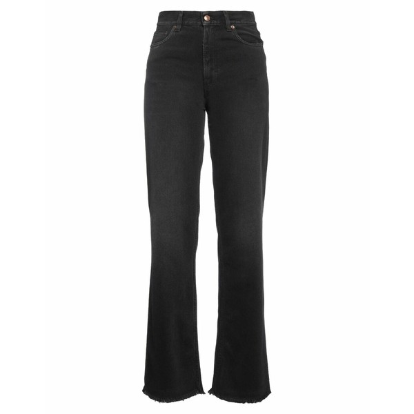 ハイクール レディース デニムパンツ ボトムス Denim pants Blackの