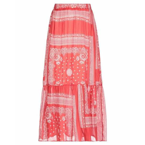 セミクチュール レディース スカート ボトムス Long skirts Redの通販