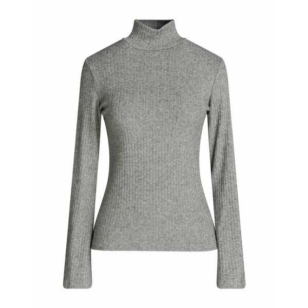 ヴェルナ レディース ニット&セーター アウター Turtlenecks Greyの