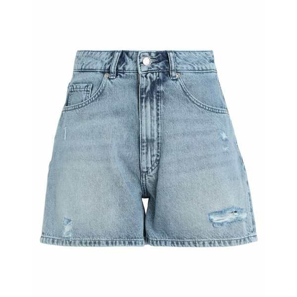 フューゴ レディース カジュアルパンツ ボトムス Denim shorts Blueの