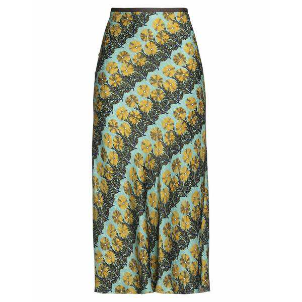 シユ レディース スカート ボトムス Long skirts Sage greenの通販はau