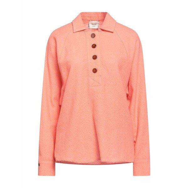 アリジ レディース シャツ トップス Shirts Salmon pinkの通販はau PAY