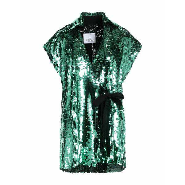 エリカ・カヴァリーニ レディース シャツ トップス Shirts Emerald