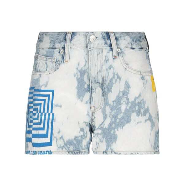 カルバンクライン レディース カジュアルパンツ ボトムス Denim shorts Blueの通販は
