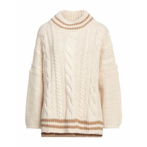 ハブワン レディース ニット&セーター アウター Sweaters Creamの通販