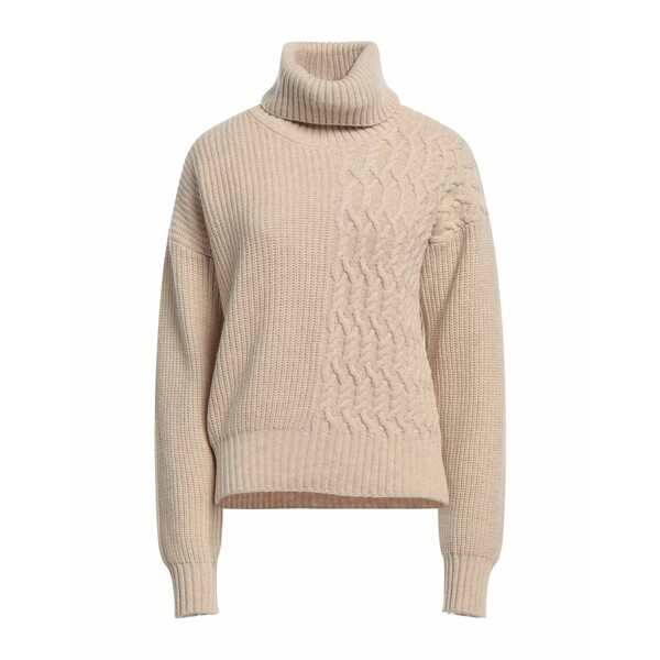 トラサルディ レディース ニット&セーター アウター Turtlenecks Beige