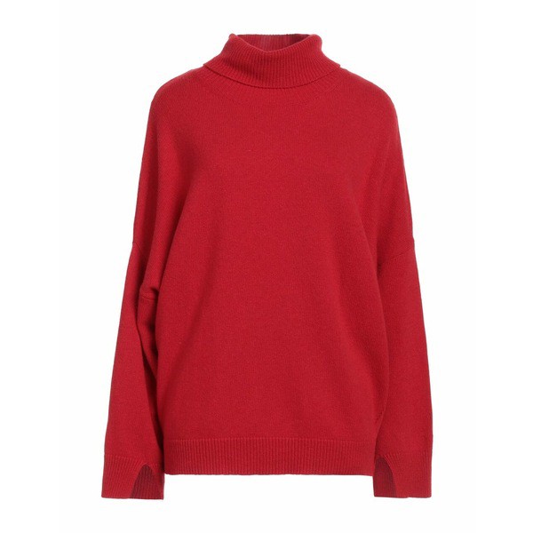 セミクチュール レディース ニット&セーター アウター Turtlenecks Red