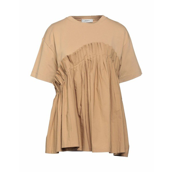 アルファス テューディオ レディース Tシャツ トップス T-shirts Camel｜au PAY マーケット