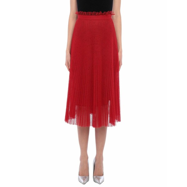 ドンダップ レディース スカート ボトムス Midi skirts Red