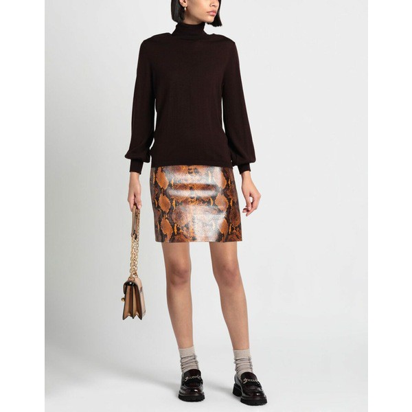 ピンコ レディース スカート ボトムス Mini skirts Brownの通販はau