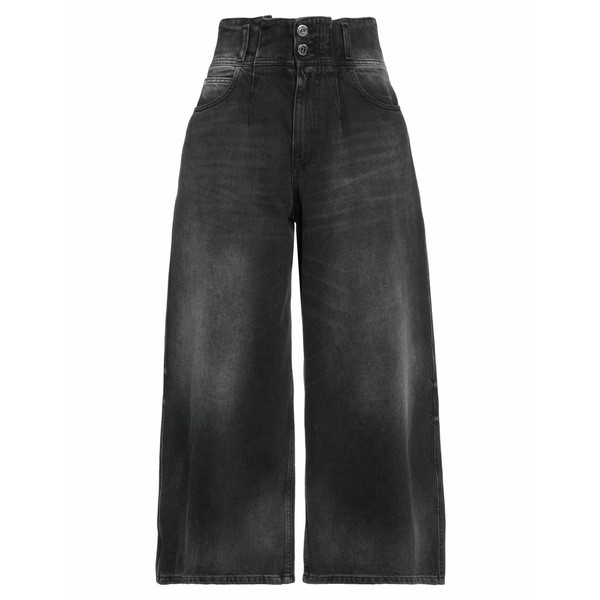 ツインセット レディース デニムパンツ ボトムス Denim pants Blackの