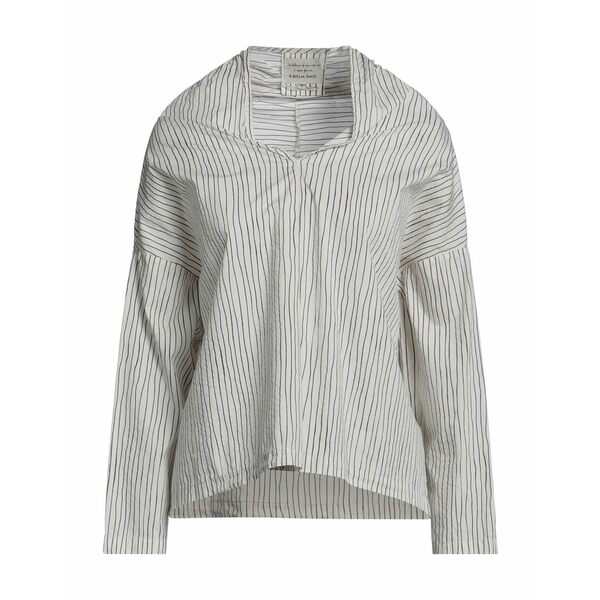 アレッシアサンティ レディース シャツ トップス Blouses Off whiteの