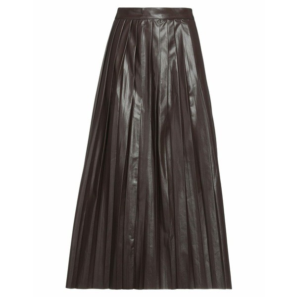 アルファス テューディオ レディース スカート ボトムス Midi skirts Dark brownの通販は
